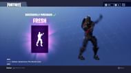 Fresh is another rare Fortnite emote that may never return (Image via Epic Games)